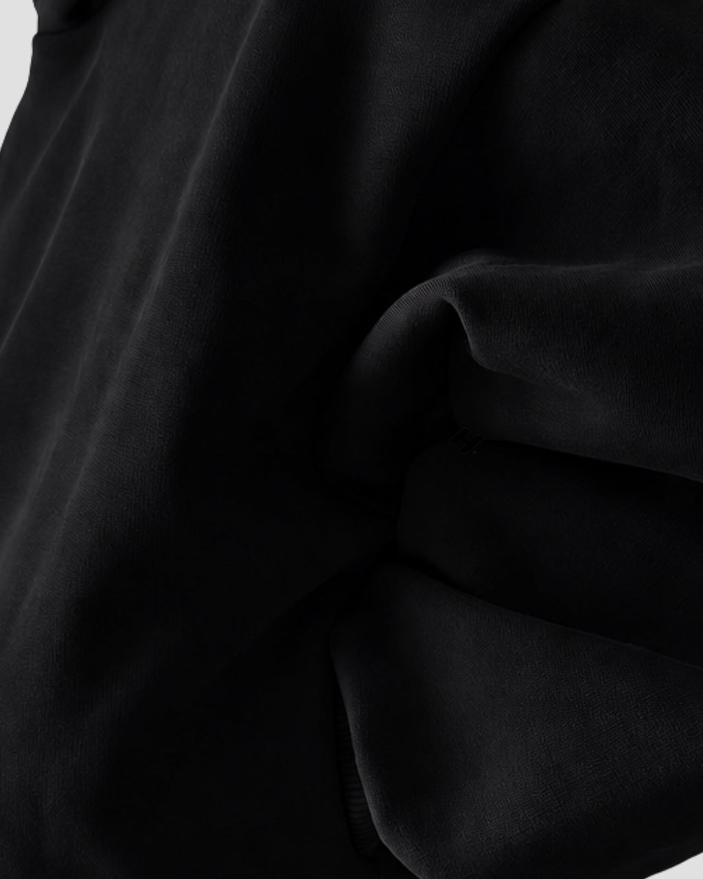 610 gsm brushed cotton fleece — fabric detail